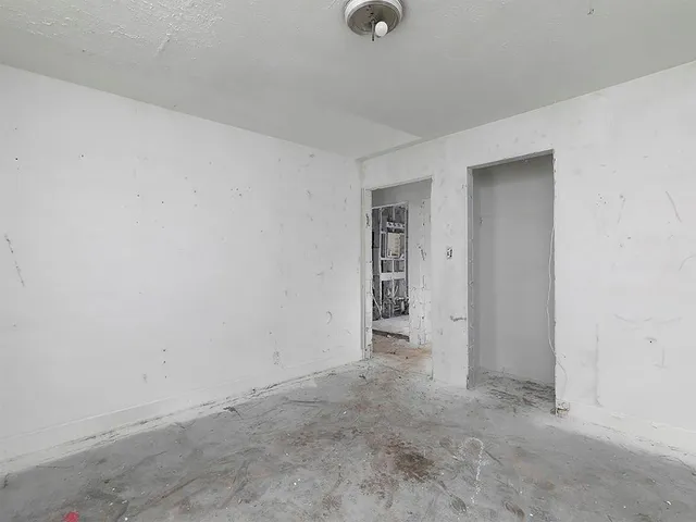 a front view of a house with a window