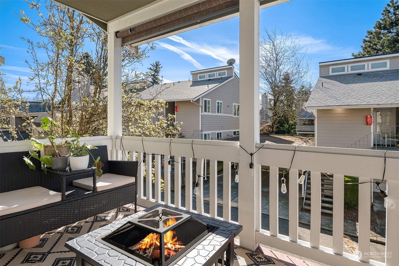 10217 Southeast 237th Street Kent, WA 98031 - Photo 22 of 28 a view of a balcony with furniture