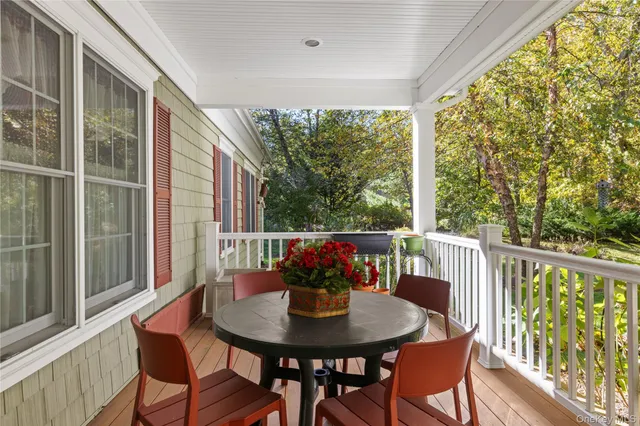 a view of balcony and patio