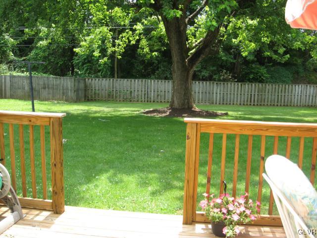 2233 Pinehurst Road Bethlehem, PA 18018 - Photo 9 of 12 Very large back yard, fenced for privacy or dog(s)