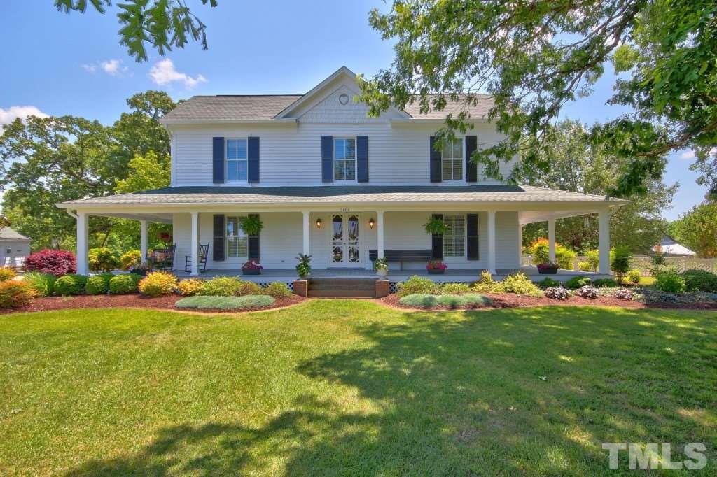 5504 Graham Daniel Road Rougemont, NC 27572 - Photo 1 of 25 a view of a house with a yard porch and sitting area