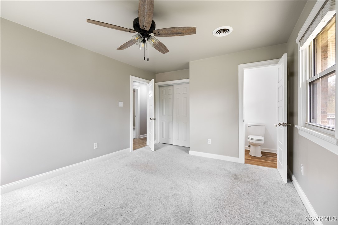 5509 Jamson Road North Chesterfield, VA 23234 - Photo 13 of 44 Primary Bedroom, closet abd hald bathroom