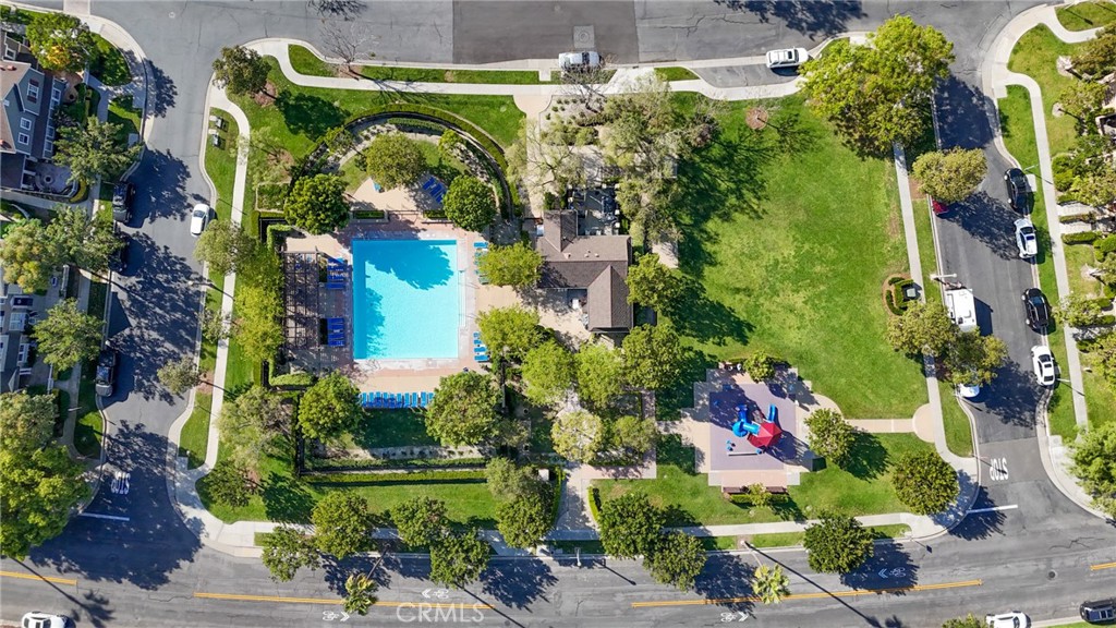 217 Sklar Street Ladera Ranch, CA 92694 - Photo 52 of 59 an aerial view of a house with a yard and garden