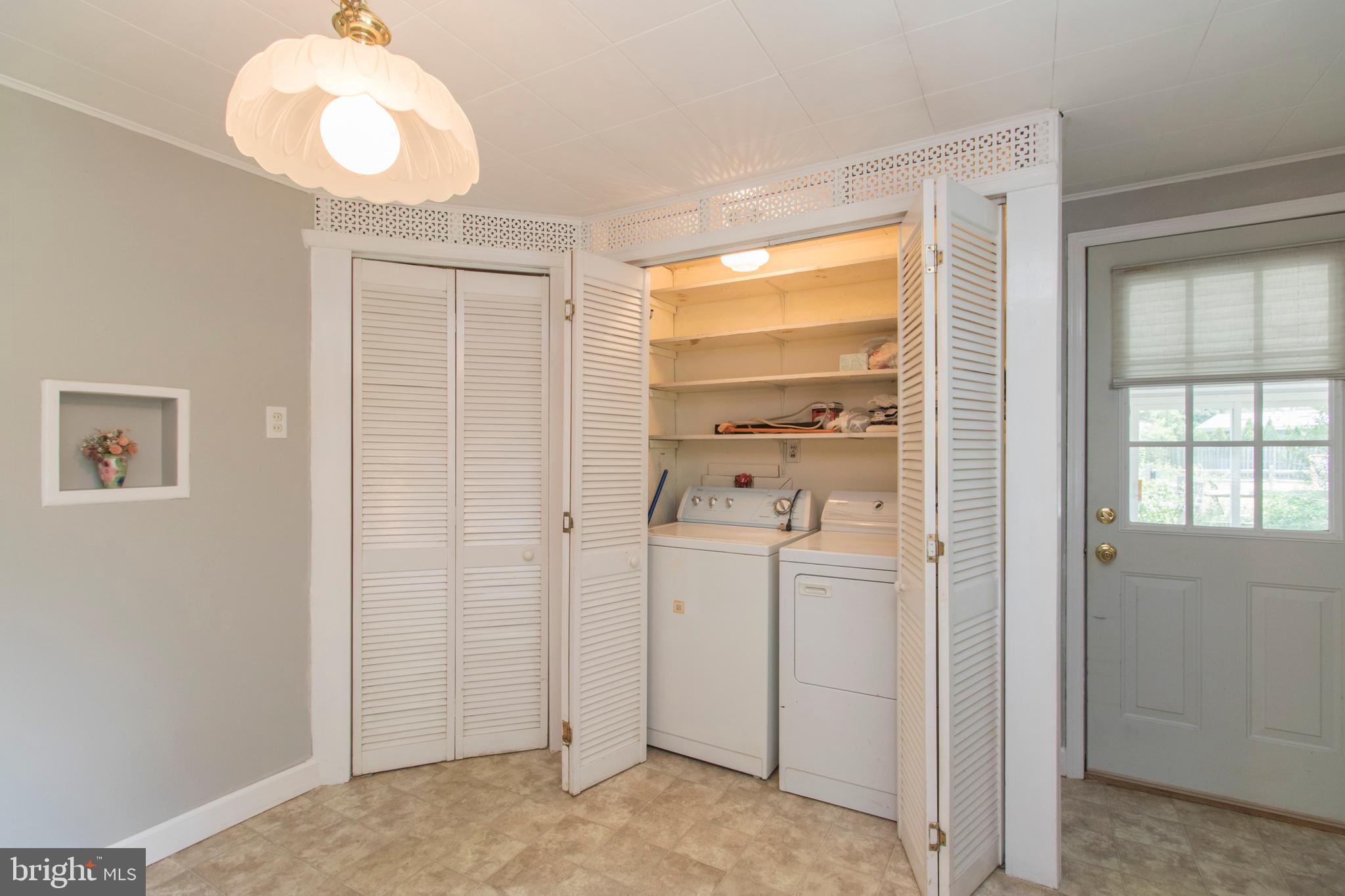 406 Burton Road Oreland, PA 19075 - Photo 16 of 44 Laundry closet in kitchen