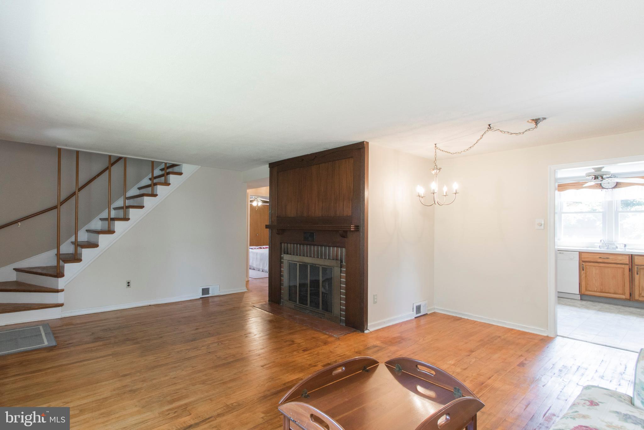 Living room looking towards dining area