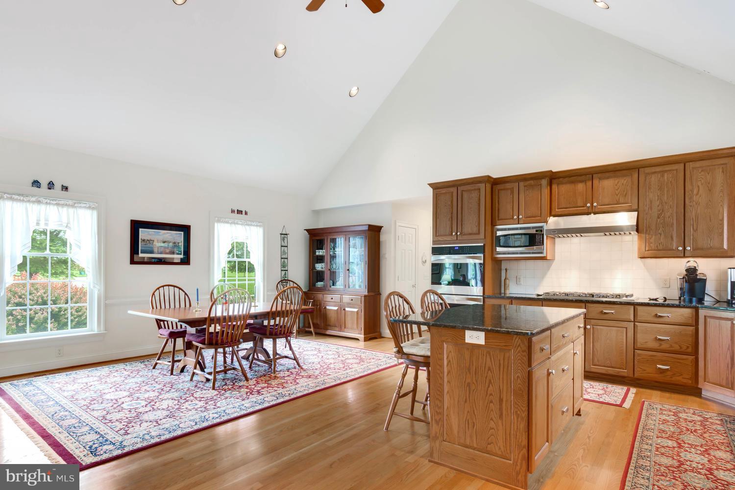 29132 Ricks Landing Road Kennedyville, MD 21645 - Photo 14 of 30 Dining Room from the kitchen.Cathedral ceiling