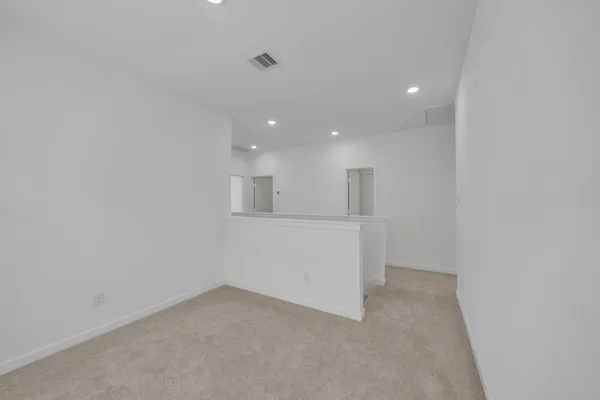 a view of empty room
