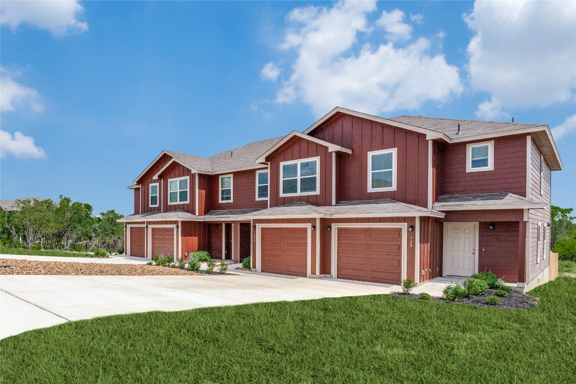 729 Ryan Crossing San Antonio, TX 78253 - Photo 2 of 5 front view of house with a yard