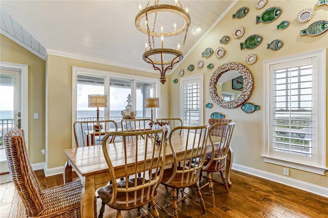 2384 South Fletcher Avenue Fernandina Beach, FL 32034 - Photo 7 of 35 a view of a dining room with furniture window and wooden floor