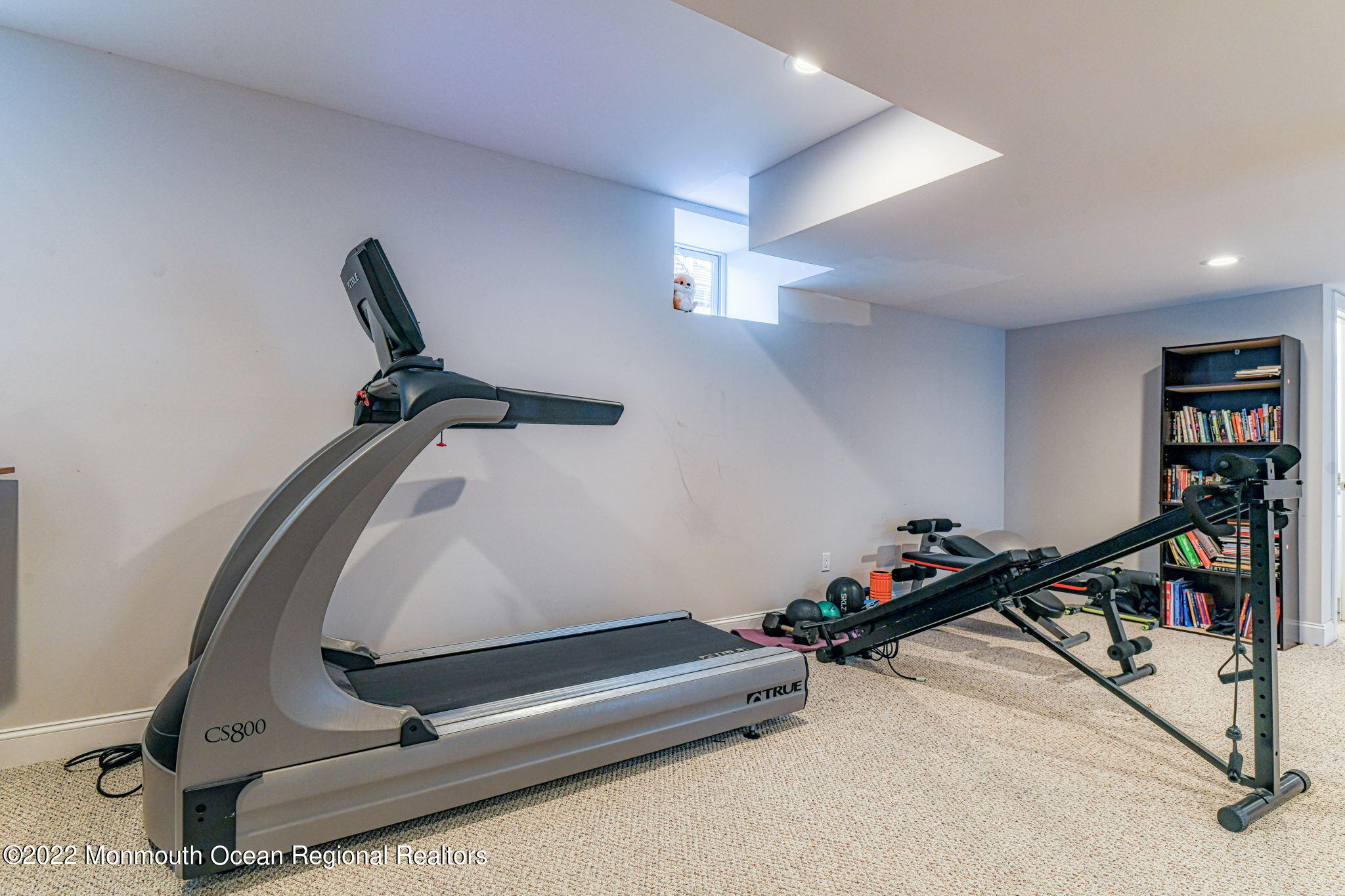 346 South Boulevard Spring Lake, NJ 07762 - Photo 40 of 56 a room with gym equipment and white walls