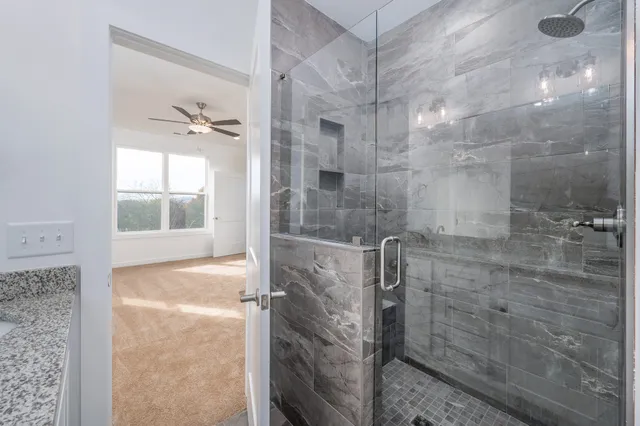 a view of a bathroom