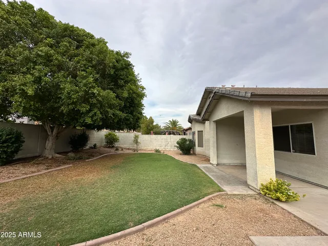 a house with a outdoor space