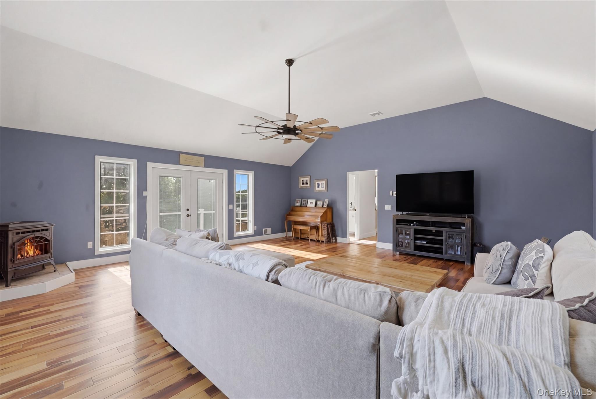233 Devon Farms Road Stormville, NY 12582 - Photo 24 of 48 a view of a livingroom with furniture and a flat screen tv