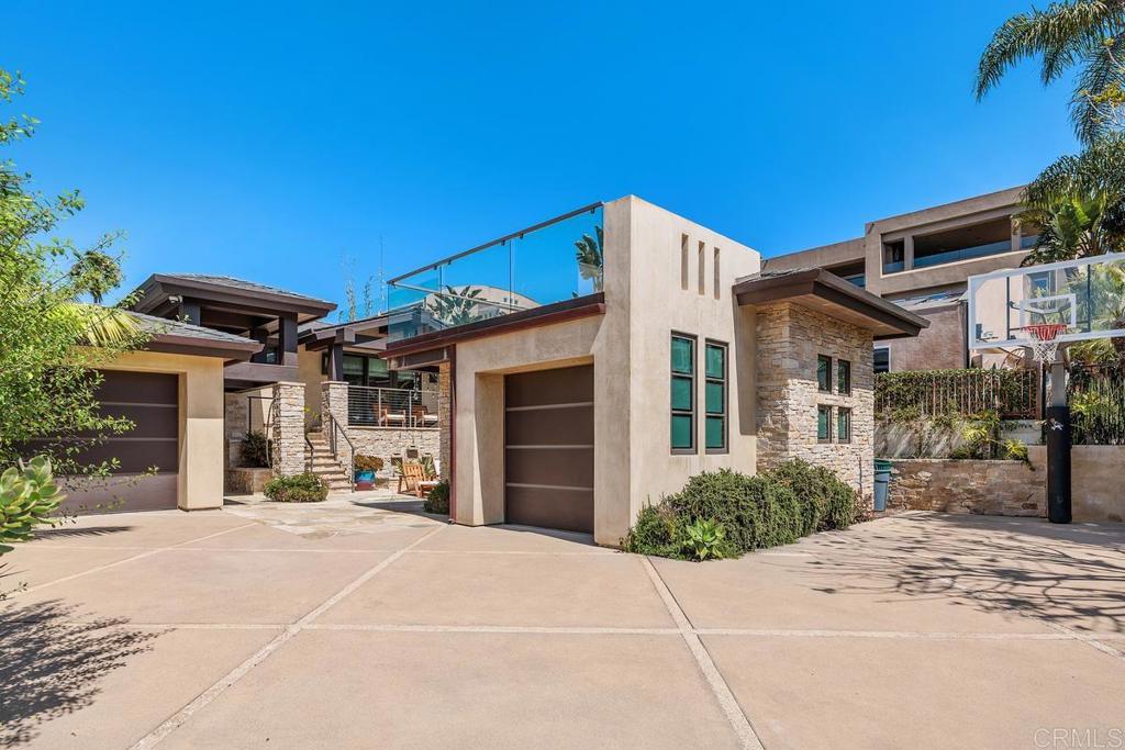 2260 El Amigo Road Del Mar, CA 92014 - Photo 2 of 40 Front of house garage used as gym