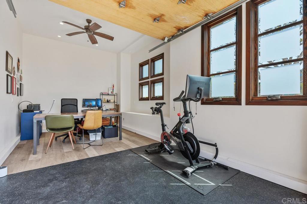 2260 El Amigo Road Del Mar, CA 92014 - Photo 3 of 40 Garage used as office gym inside