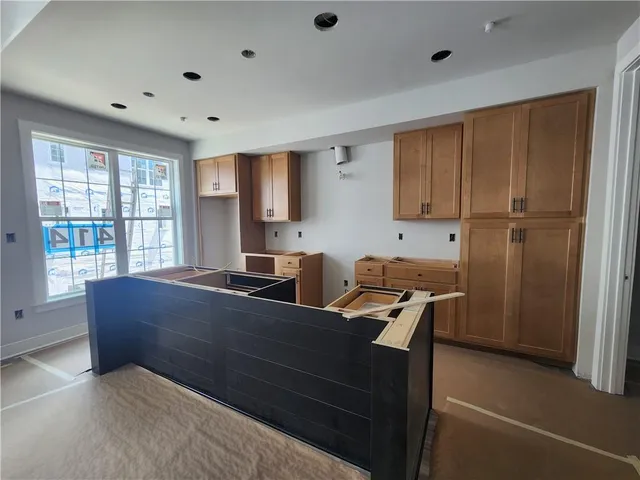 a view of empty room