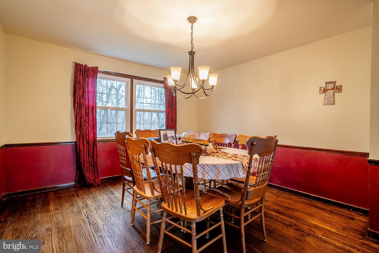 421 Hampton Lane Somerdale, NJ 08083 - Photo 6 of 35 a view of a dining room with furniture window and wooden floor