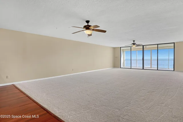 a view of an ocean from a balcony