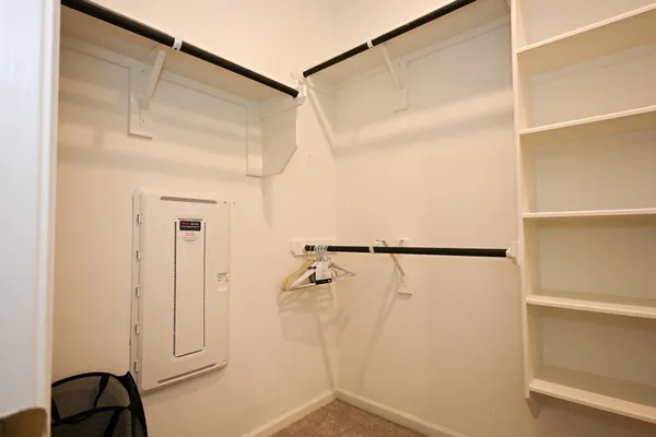 a view of bathroom with a shower