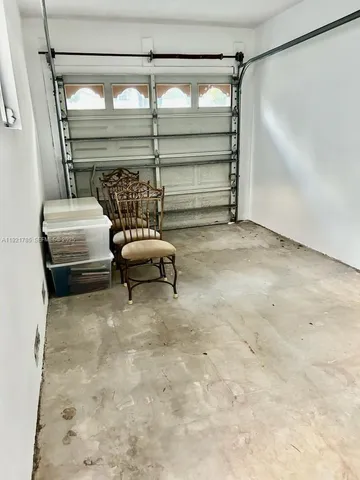 a view of car garage