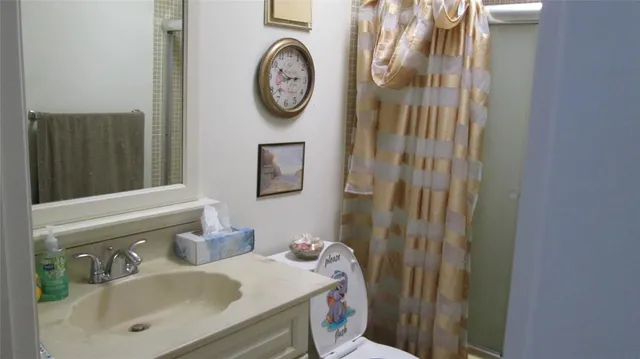 a view of backyard from window