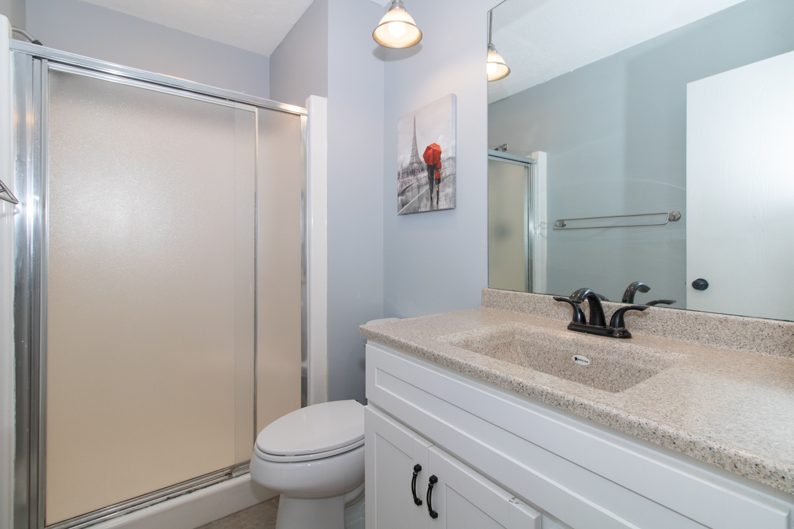1705 Rockingham Drive, Unit 3 Normal, IL 61761 - Photo 20 of 31 a bathroom with a sink toilet and shower