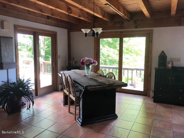 7 Noppet Road Lanesborough, MA 01237 - Photo 16 of 42 a view of a dining room with furniture window and outside view