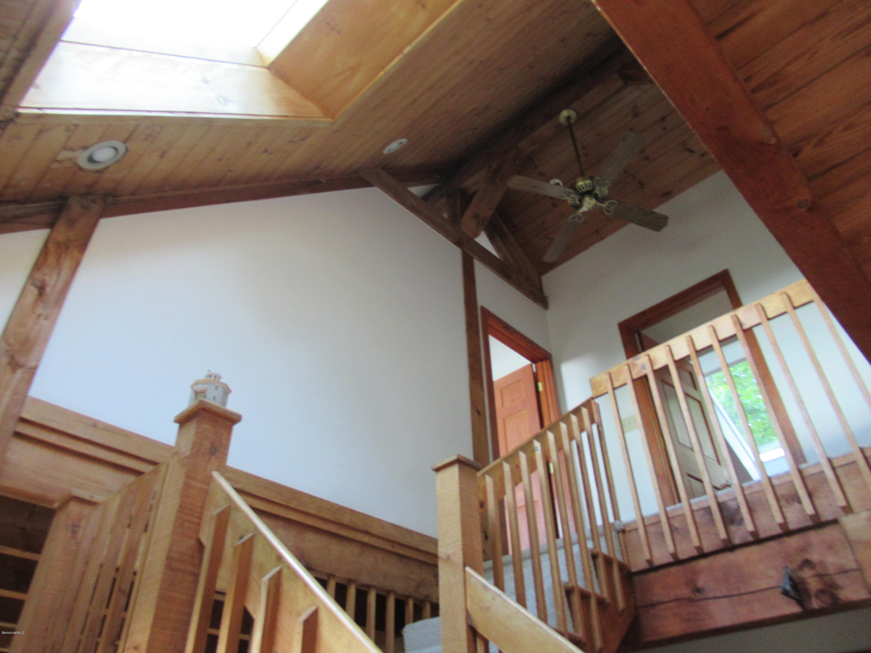 7 Noppet Road Lanesborough, MA 01237 - Photo 25 of 42 a view of staircase with railing and white walls