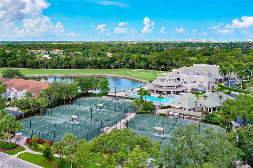 1940 Willow Bend Circle, Unit 102 Naples, FL 34109 - Photo 36 of 39 an aerial view of a house with a garden