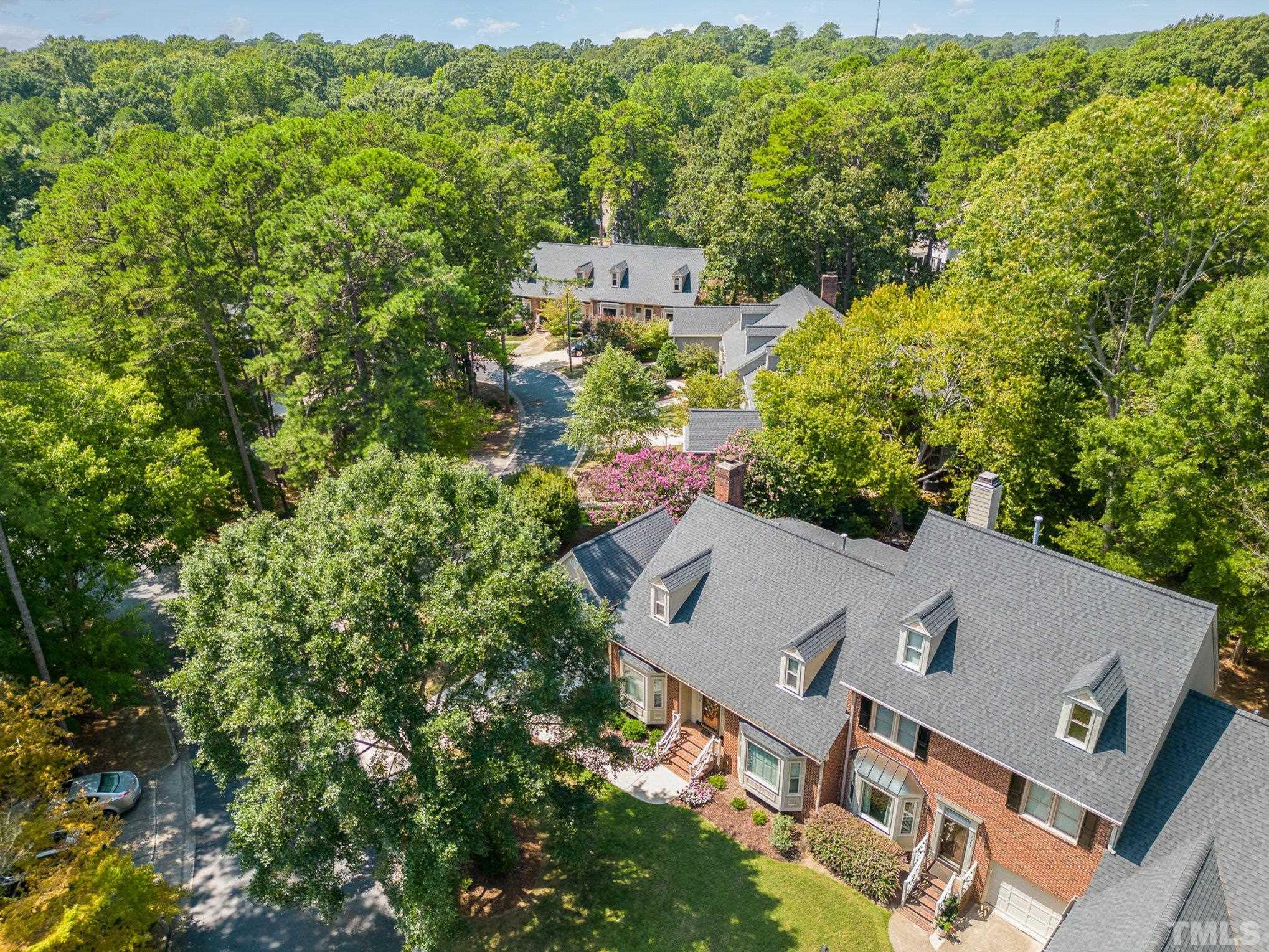 7941 Footman Way Raleigh, NC 27615 - Photo 38 of 41 an aerial view of a house with a yard