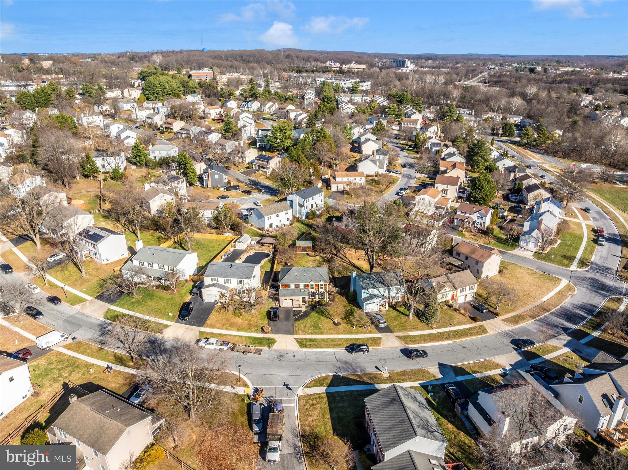 12219 Stoney Bottom Road Germantown, MD 20874 - Photo 16 of 35 an aerial view of residential houses with outdoor space