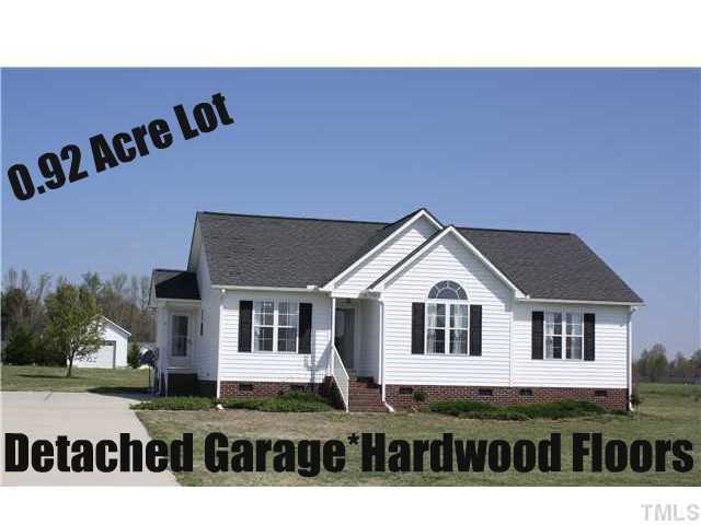 4695 Rains Crossroads Road Princeton, NC 27569 - Photo 1 of 17 RANCH STYLE HOME ON LARGE 0.92 ACRE LOT WITH NATURAL WOOD BUFFER