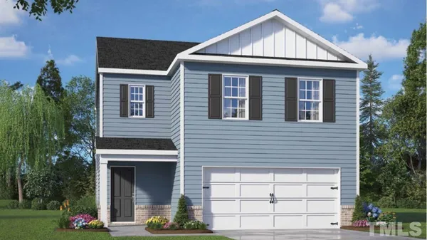a front view of a house with a porch