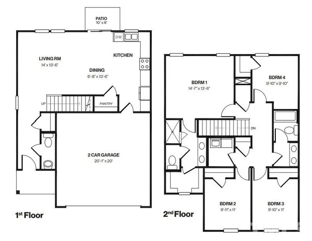 a black and white photo of a kitchen