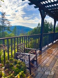 18574 Tomki Road Willits, CA 95490 - Photo 14 of 25 a view of a two chairs in the roof deck
