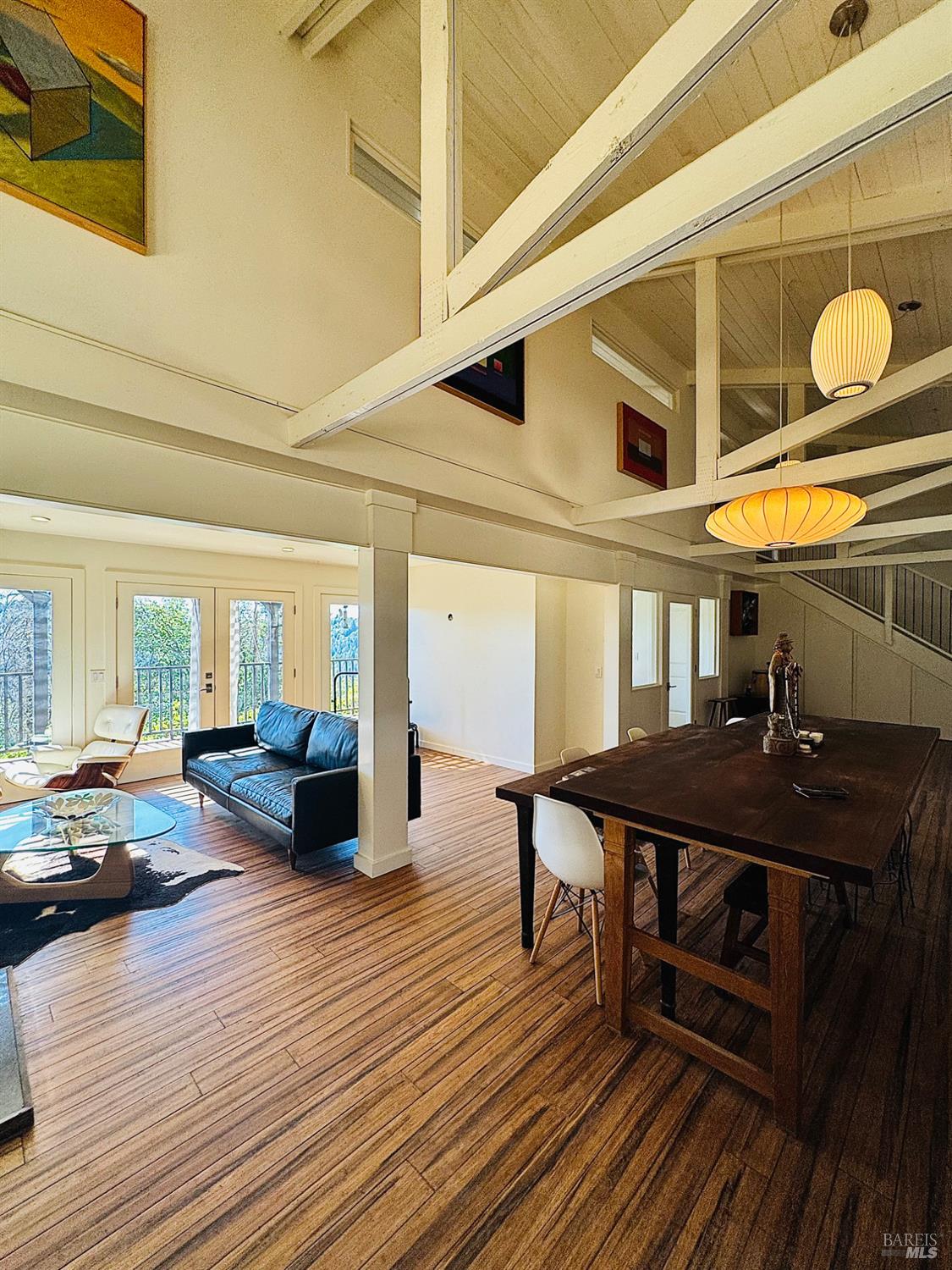 18574 Tomki Road Willits, CA 95490 - Photo 4 of 25 a living room with furniture and wooden floor