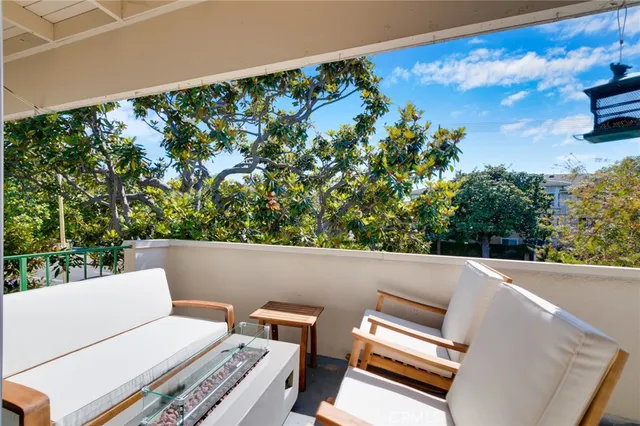 a view of outdoor space with seating