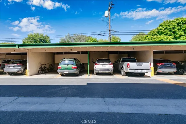 a car parked on the side of the road
