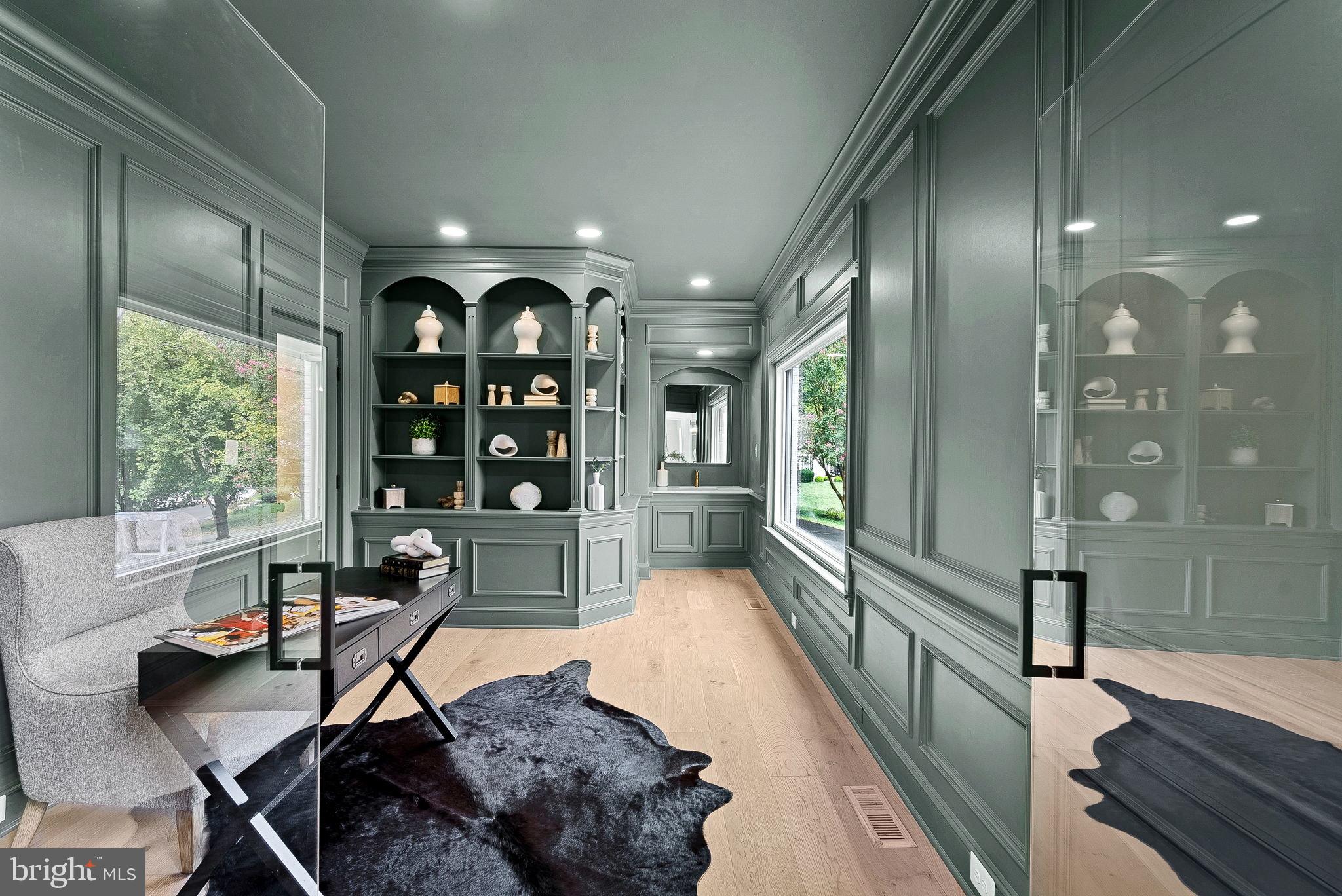 6121 Long Meadow Road McLean, VA 22101 - Photo 3 of 5 a living room with furniture and a large window