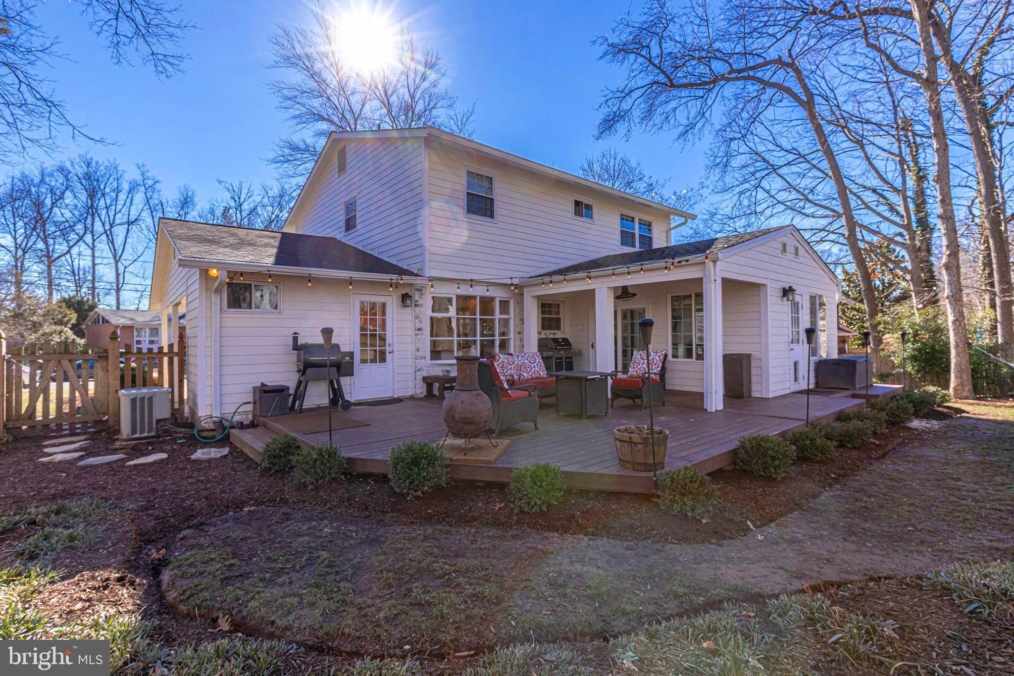 6917 Vancouver Road Springfield, VA 22152 - Photo 3 of 42 BACK OF HOUSE
