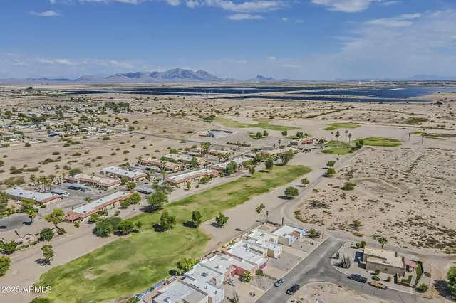 a view of an outdoor space with seating area