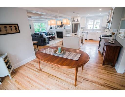 25 Lawton Road Needham, MA 02492 - Photo 6 of 34 a living room with furniture and a wooden floor