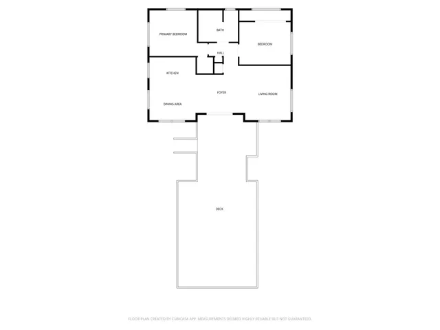 a picture of a bench in room