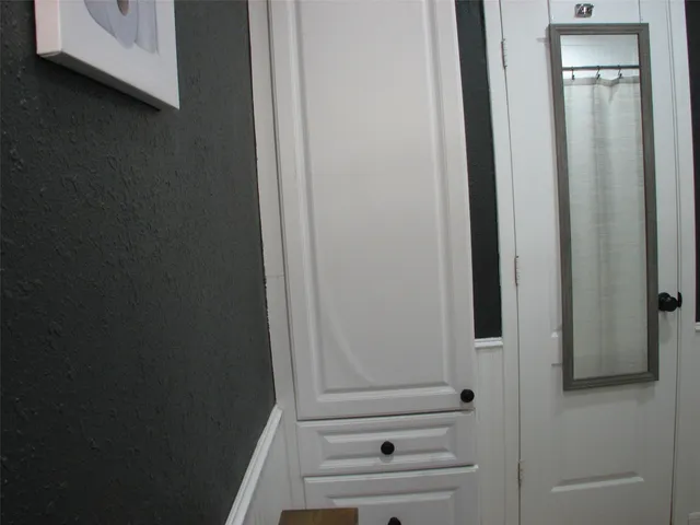 a view of walk in closet