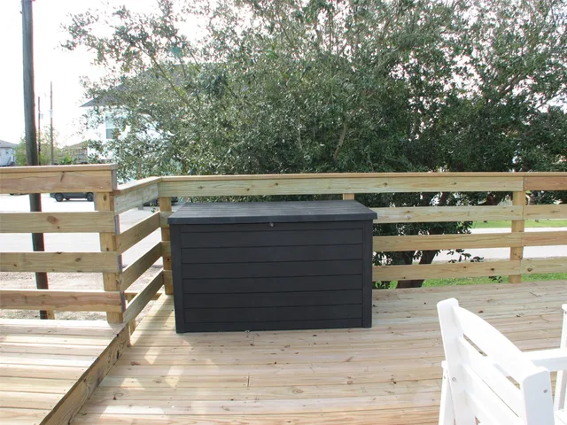 a backyard of a house