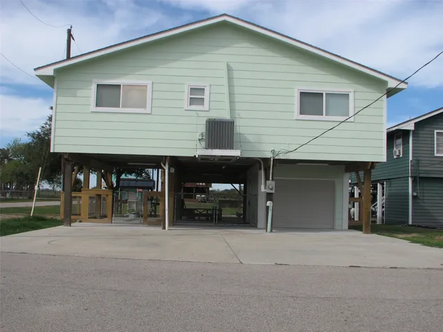 a view of a building with a outdoor space