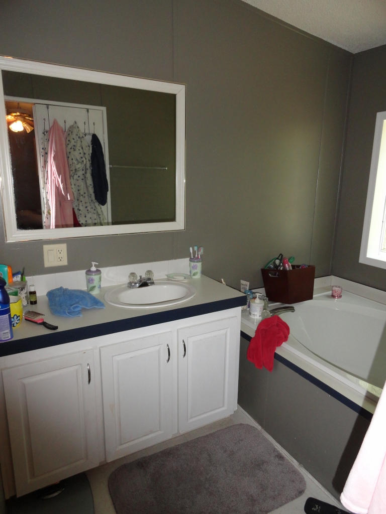 339 East Nursery Road Santa Rosa Beach, FL 32459 - Photo 19 of 32 a bathroom with a sink and a mirror