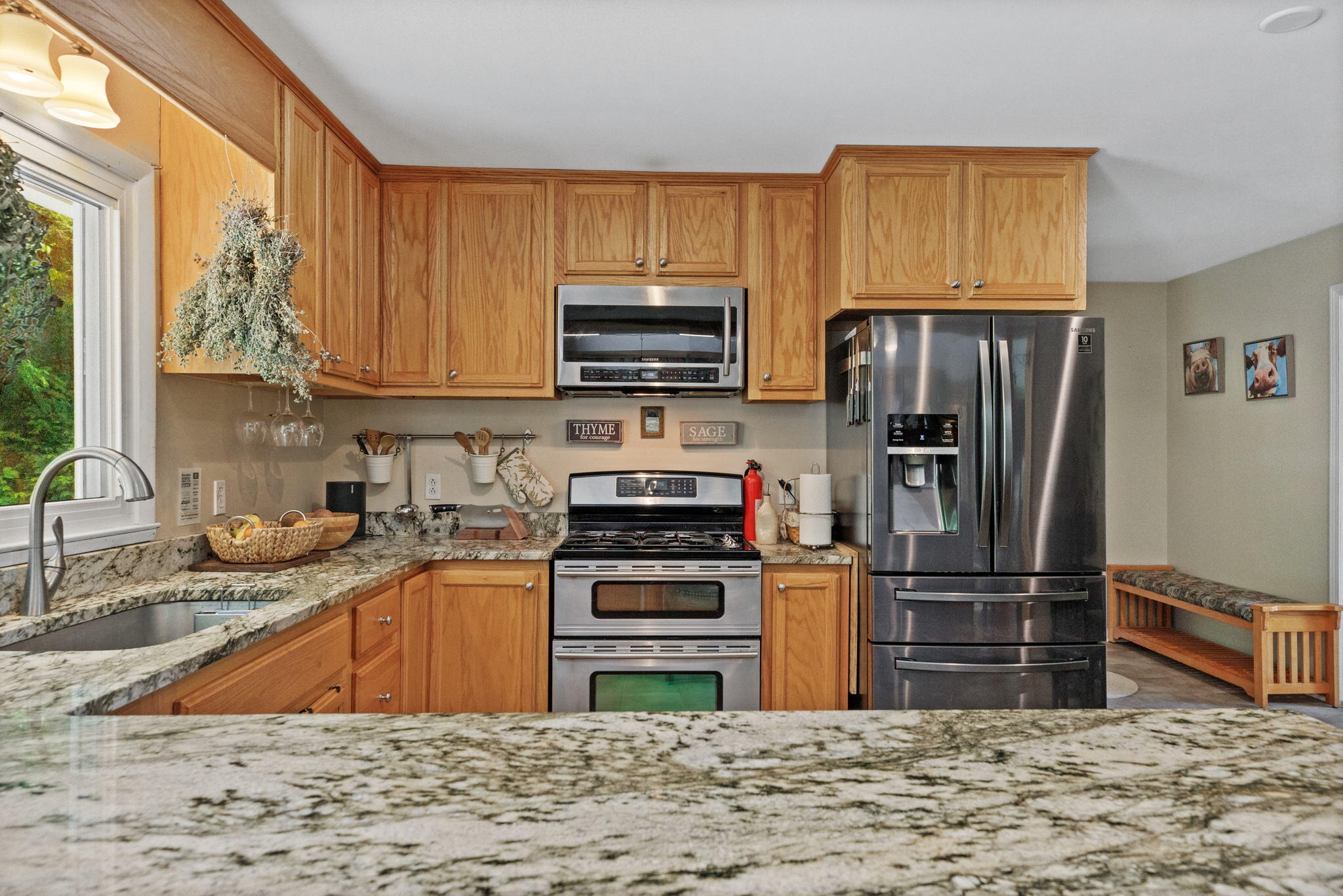 300 Nolan Ridge Road Erwin, TN 37650 - Photo 12 of 40 Kitchen with granite counter tops