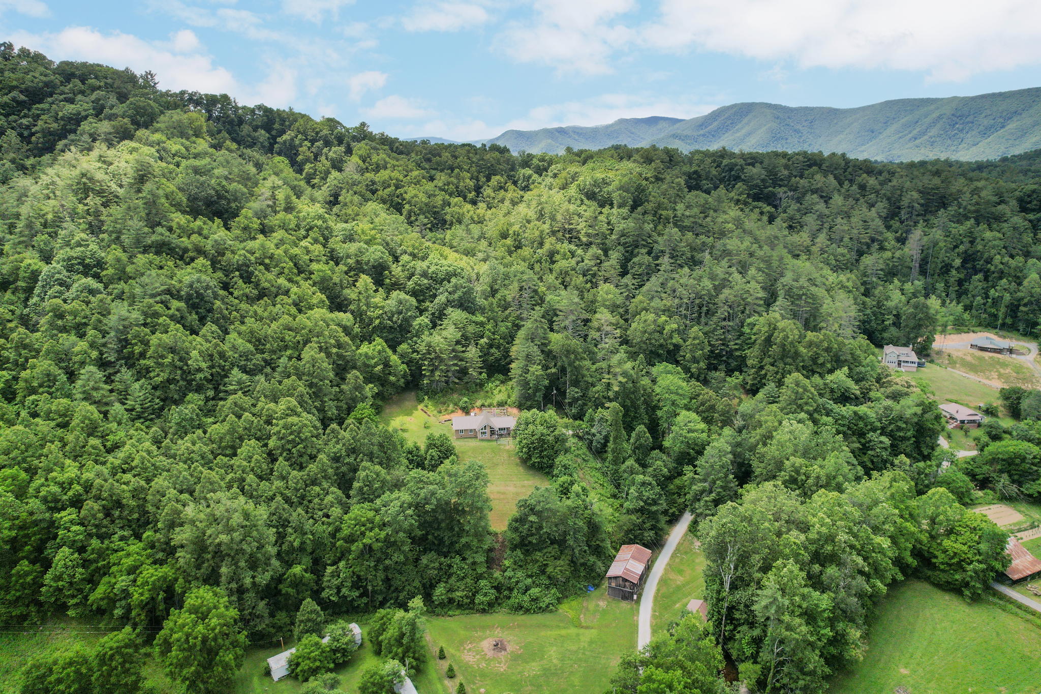 300 Nolan Ridge Road Erwin, TN 37650 - Photo 34 of 40 Aerial 2