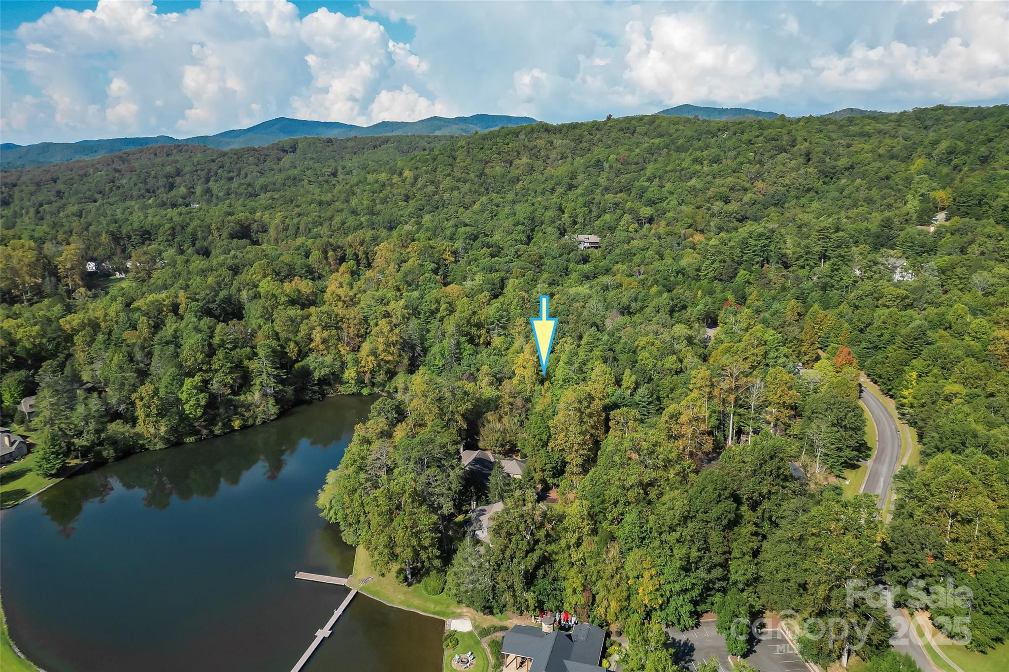 L12 R TrailSide Court Brevard, NC 28712 - Photo 5 of 13 a view of a lake with a city